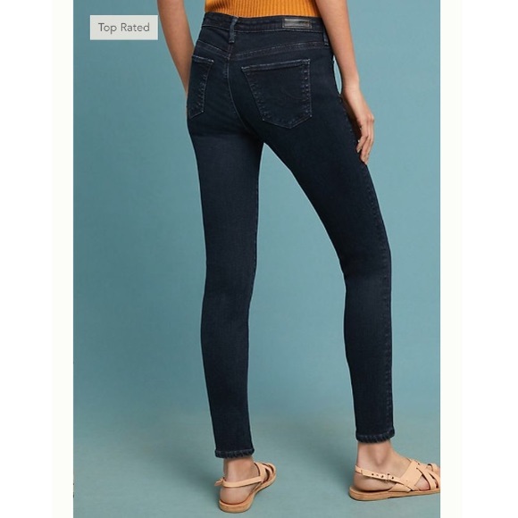 Abbey Midrise Skinny Ankle Jeans 